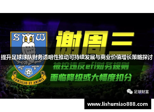 提升足球球队财务透明性推动可持续发展与商业价值增长策略探讨